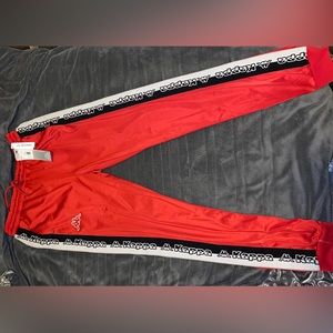 Kappa, small, red sweatpants